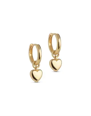 Amore Hoops - Guldfarvet